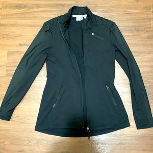 Athleta black track/warmup jacket